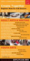 Arts & Literature Lab - Ad from 2024-10-20